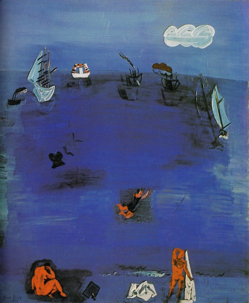 artishardgr:Raoul Dufy - The Mediterranean 1923