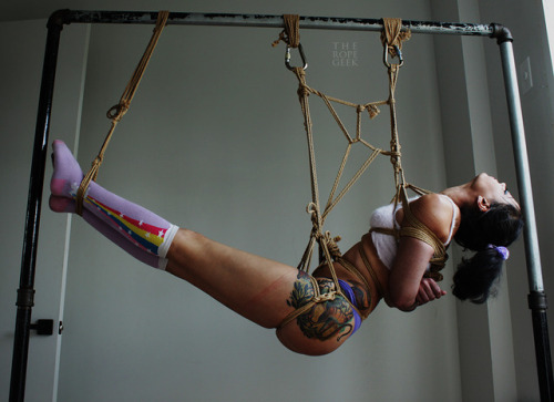 thebeautyofrope: rope and photo by TheRopeGeek (@thebeautyofrope)model:  @ropebaby