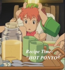 spartanlocke:  davepetasprites:  fierybluebeacon:  I accidentally created the most soothing drink in the world after trying to recreate the hot honey drink in Ponyo! I guarantee it will remove all stress and troubles, I’ve had like 3 today because it