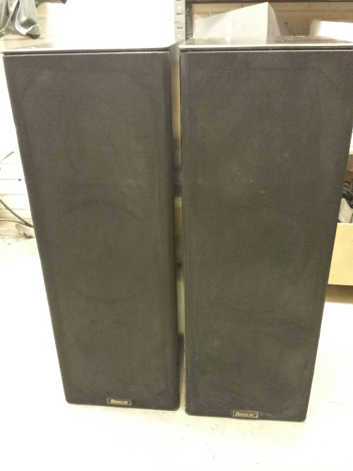 Briklin DM360 Stereo Speakers, 1980s