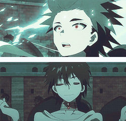 gororon:   The Magi of the Light [Aladdin] vs. The Magi of the Dark [Judal]  