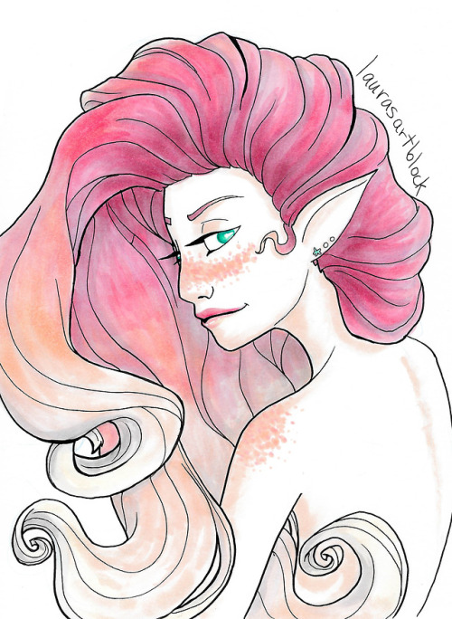 Mermaid Hair, Don’t Carehttps://www.instagram.com/laurasartblock/