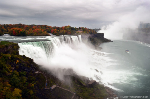 I went to Niagara Falls State Park today and captured the gorgeous falls during on this fine Fall da