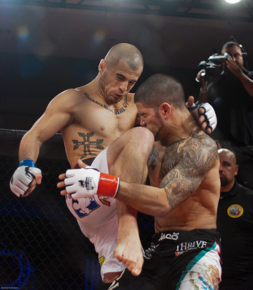 homoplata:  Isaac DeJesus vs Georgi Karakhanyan by apol3 on Flickr. 