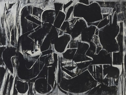 artist-dekooning: Painting, Willem de Kooning, 1948, MoMA: Painting and SculpturePurchaseSize: 42 5/