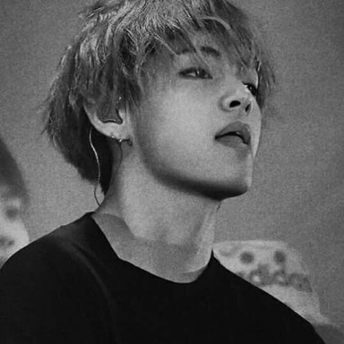 ▪ Taehyung Black & White Grunge Moodboard ▪