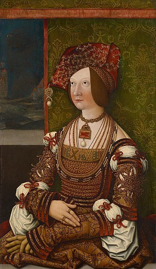 1. Portrait of Bianca Maria Sforza by Ambrogio da Predis, 1493-952. Bianca Maria Sforza, by Bernhard