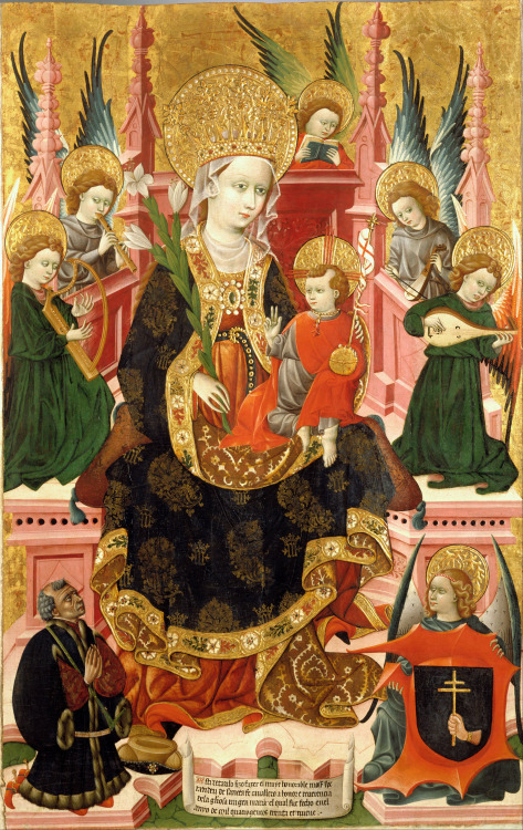 Virgin of Mosén by Blasco de Grañén, c. 1438-1439