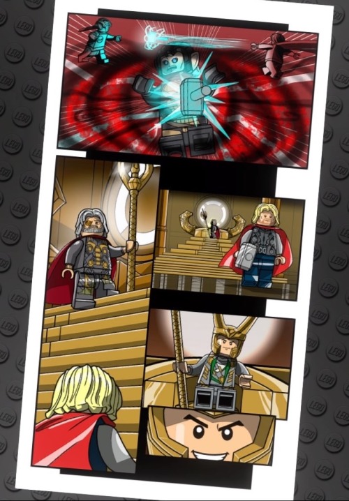 Thor 2: The Dark World according to Lego Avengers. (Odins father, King Bor, up there in the very sec