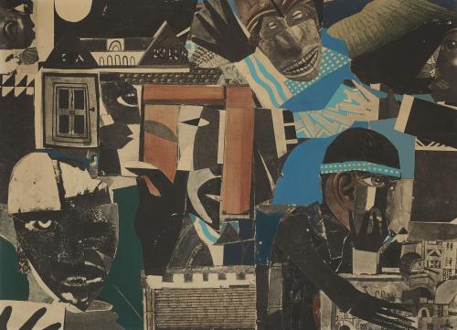 Porn photo magictransistor:  Romare Bearden. Village