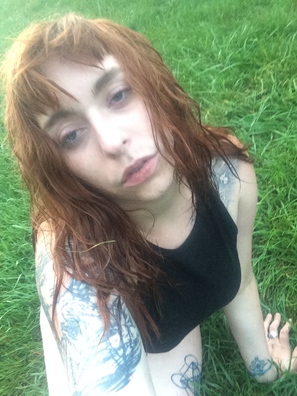 ecctogasm:  Tagged by @wakaidaimao6 Selfies of 2015 This was the hardest, most horrifying