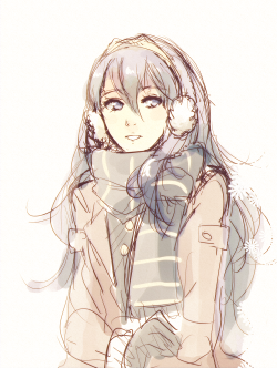 kesamoe:  scarf!!! 