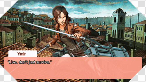 shitpost-no-kyojin:    Happy SnK Positivity Week! In the spirit of celebrating ships, here’s a SnK Visual Novel, because no matter what happens in canon, reader x *any character you like* is the superior ship.  