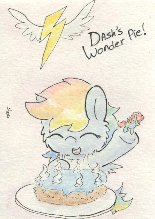 slightlyshade:  (She may have gotten some assistance from Pinkie!)  D'aww, hehe :3