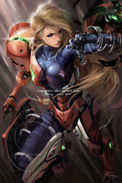 lj7stkok:  SAMUS by ~JimboBox on deviantART