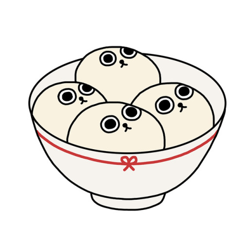 somanyseals:  My soul is a dumpling.http://yesseallife.bigcartel.com/