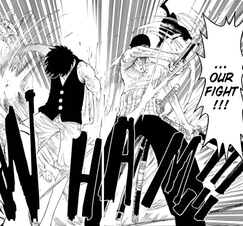 I've Been Thinking About The Whiskey Peak Luffy Vs Zoro Fight And How Nothing Is Truly Finished Or Contained