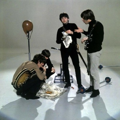 My Loves Filming The Help! Music Video April 22, 1965.