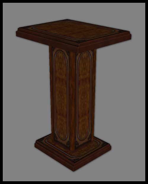 More Simming Adventure!I need a restaurant podium for my new Victorian Tea Shop, so I’ve cloned the 