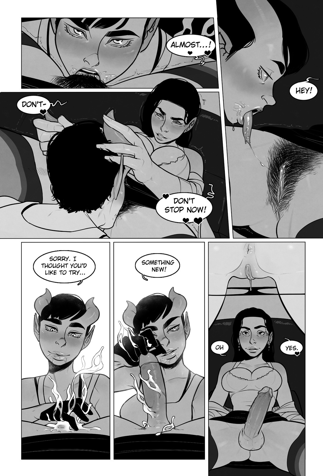erikaloveless:  incaseart:  A guest comic I did for nice people at OHJOYSEXTOY. 