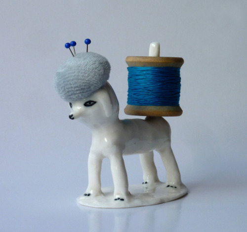 collectorsdream:  eleonorbostrom:  more haberdashery dogs going to höganäs  Eleonor Boström 