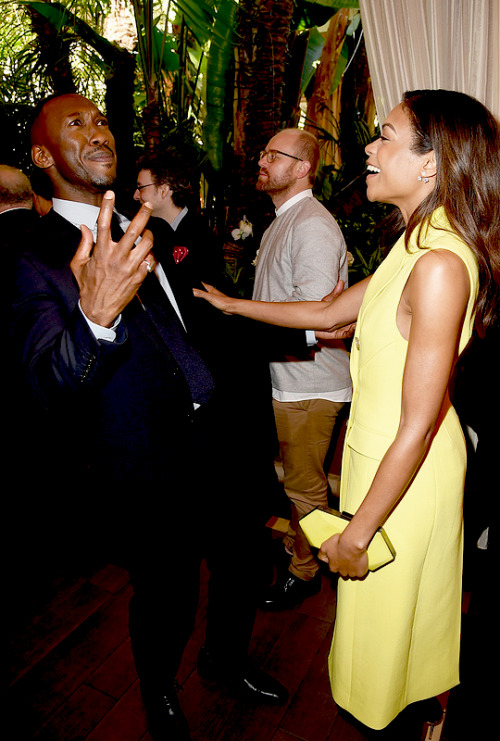 Mahershala Ali and Naomie Harris attend the 17th annual AFI Awards at Four Seasons Los Angeles at Be