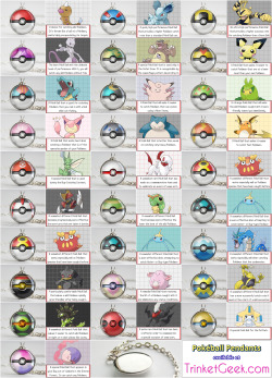 trinketgeek:  Finally all of the pokeballs