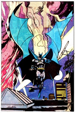 thecomicsvault:  Batman Pin-Up by Neal AdamsDETECTIVE