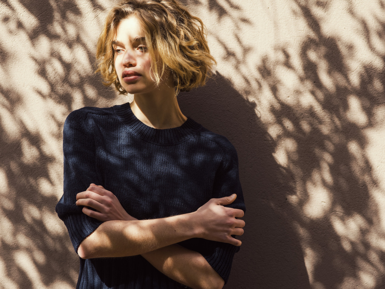 gap:The secret to mastering the French-chic look? Navy paired with black. Our classic
