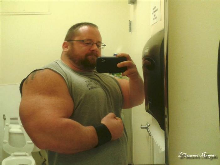 furmusclehotmen:  phoenicianbear:  Maybe someday  why do people have to morph these