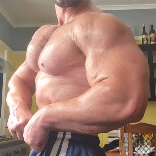 allaboutsize32:Off-season ginger beast. Chest