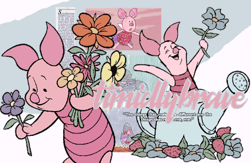 Braver Than He Believes. Private / Selective / Mutuals Only Piglet Blog From Winnie The Pooh Written