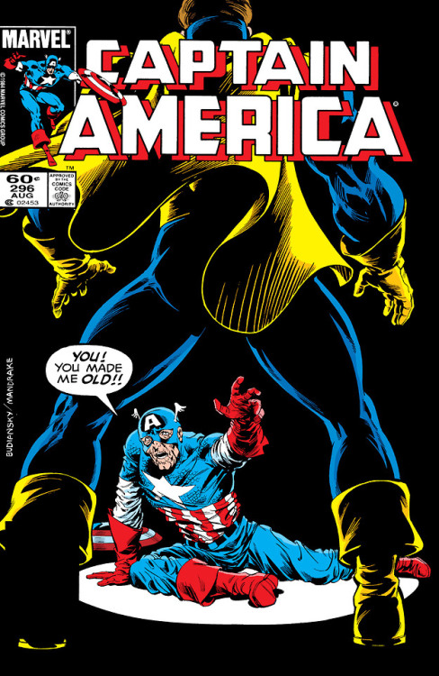 starspangledshitpost:Captain America No. 296, 1984