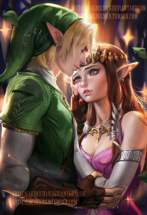 Sex Link Zelda by sakimichan  pictures