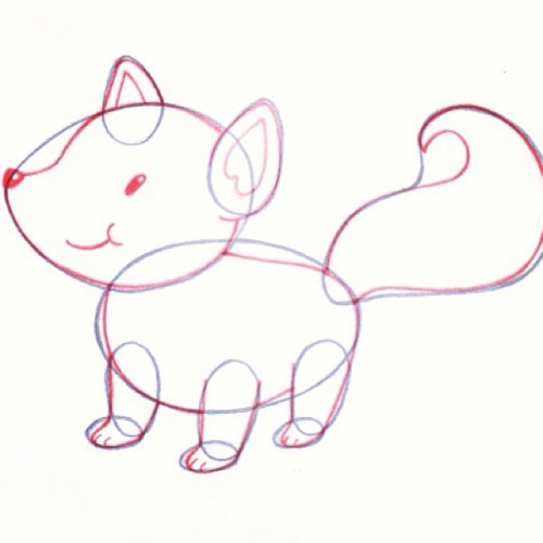wikiHow, How to Draw a Fox! So cute!...