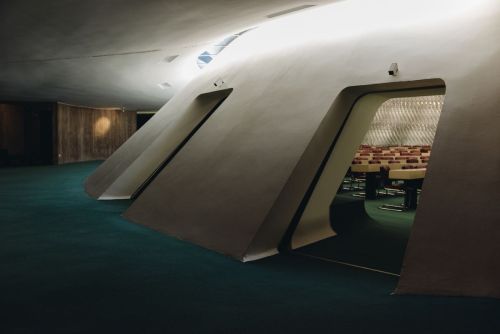 thevaultofretroscifi - French Communist Party Headquarters,...