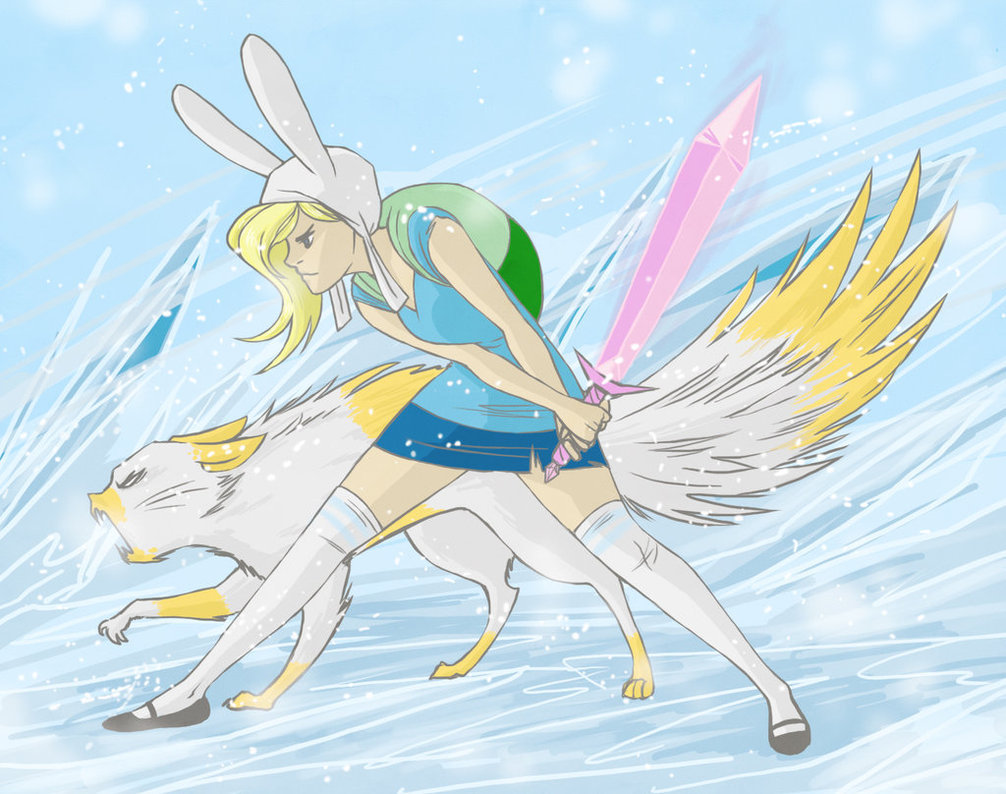 fiolee-in-general:  Fionna and Cake 