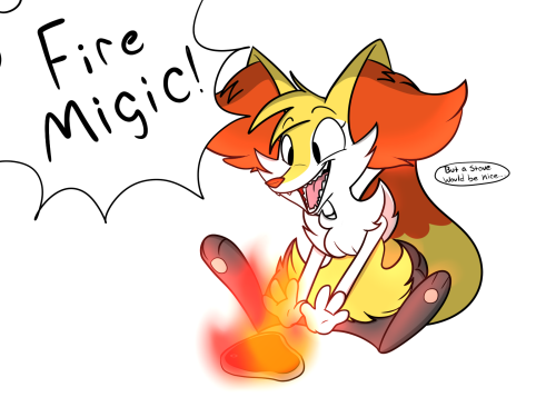 Braixen’s quick and nimble and quick and nimble and quick and nimble.@pokejokeswithespurr