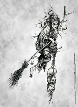 artagainstsociety:  Witch by Elias Aquino