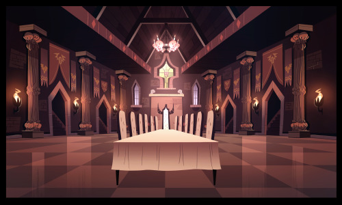 hjmichelle:  Here are backgrounds and color keys that I painted for Season Finale (episode 13) ‘Storm the Castle’ on Star vs the Forces of Evil. I can’t believe that it’s already an end of Season 1, and Star crew we all worked so hard and did