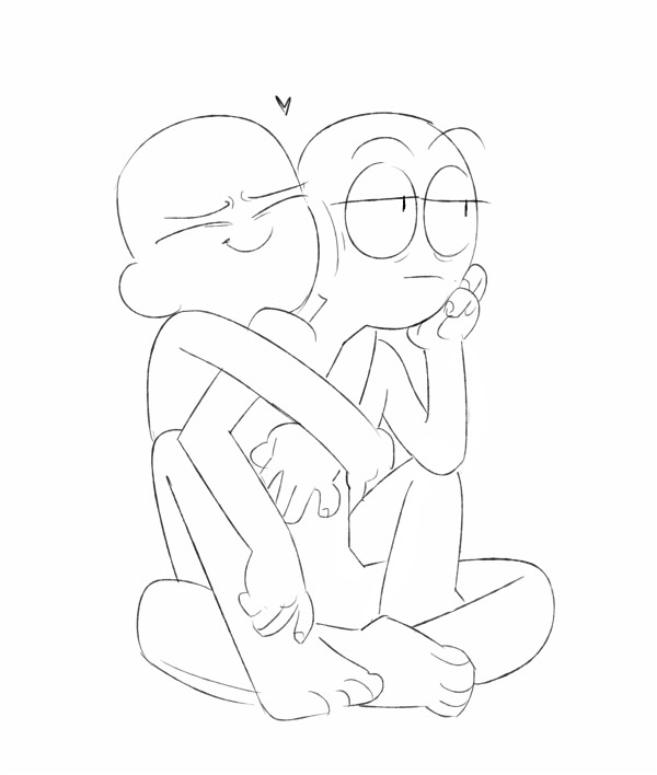 Snufkinwashere More Draw Your Otp U This Time Cheek Smushing