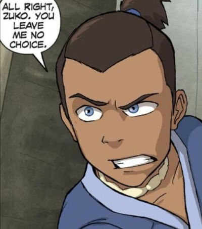 butterfliesandresistance:It’s canon that Zuko can’t resist Sokka’s puppy eyes. 😉