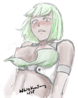 Whitekumafactory: Punished Emerald Nsfw Wip Ok I Will Finish This Piece At Illustration