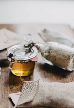 heading-northwest:  DIY Gifts: Satsuma Herb de Provence Salt &amp; Saffron Lavander Honey // Kinfolk Workshop TN by Beth Kirby on Flickr.