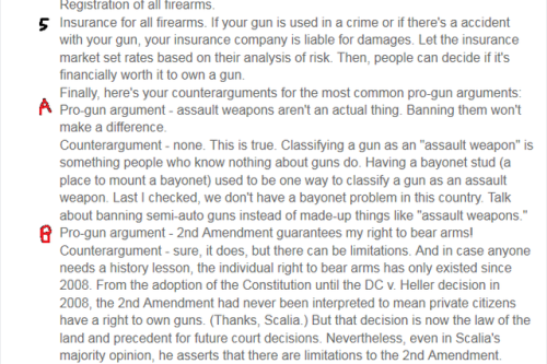 random2908: Saw this shared on FB. It covers counter-arguments for a lot of the most common pro-gun 