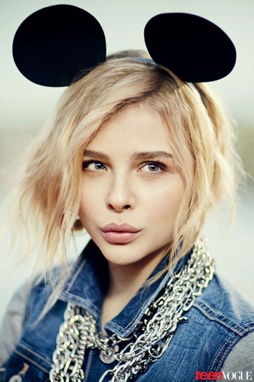suicideblonde:  Chloe Moretz photographed by Boo George for Teen Vogue, March 2013 