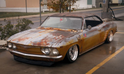 radracerblog:  Chevy Corvair rat style 