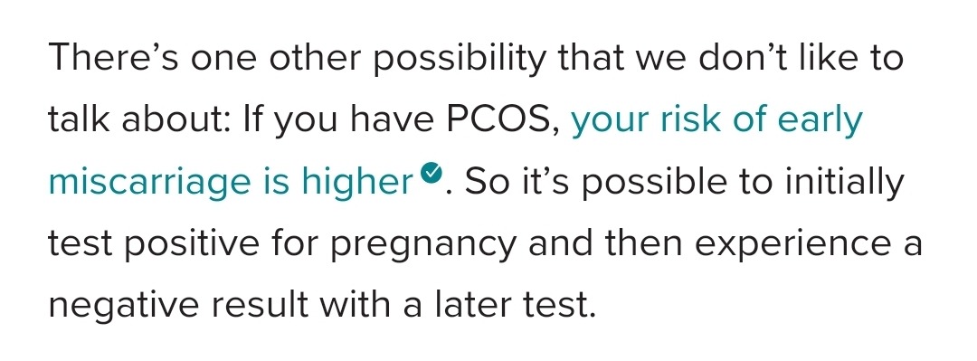 floralflowerpower:moonlight-kr:POSTING THIS AGAIN!!!PLEASE PLEASE PLEASE BE CAREFUL OUT THERE!!!Hey I just want to say taking a test at home isn’t always reliable if you have PCOS. SourceIf you have this you need to go on birth control now. Not