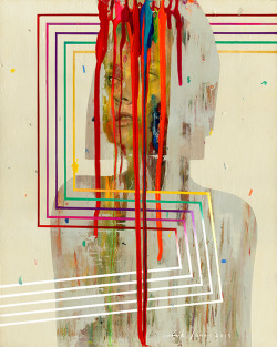 Erikjonesart:  Erik Jones / “I M 0 8” / 16”X20” / 2013 Pencil, Acrylic,