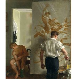apollophile:  bobbygio:John Koch - After the Sitting☼Images of masculinity, nobility, beauty, and light http://apollophile.tumblr.com/